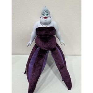 Little Mermaid 12” Ursula Sea Witch Doll Octopus Vinyl Figure Disney Store Simba